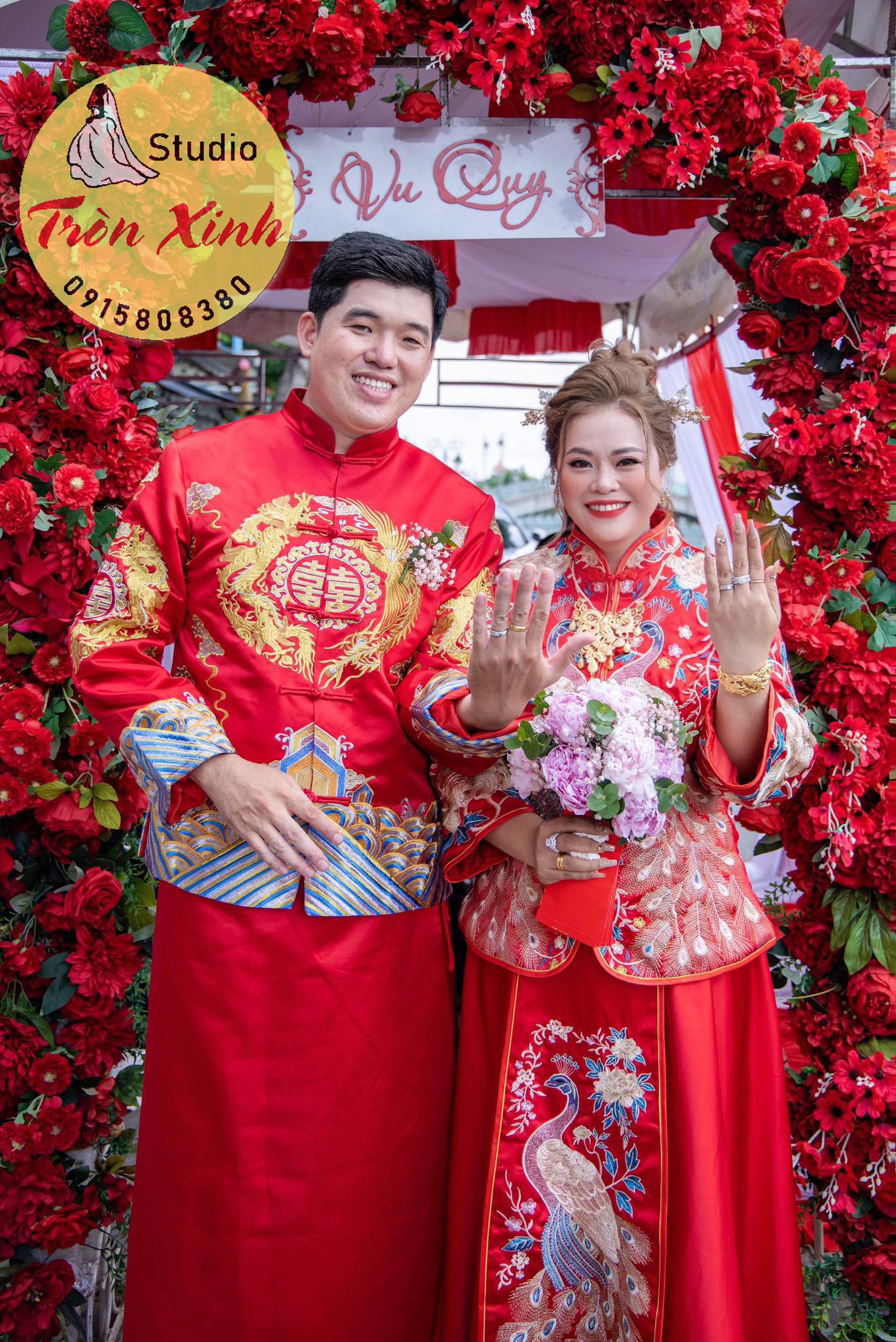 Cho thuê Hỷ phục bigsize tròn xinh tự tin trong ngày trọng đại giá siêu mê